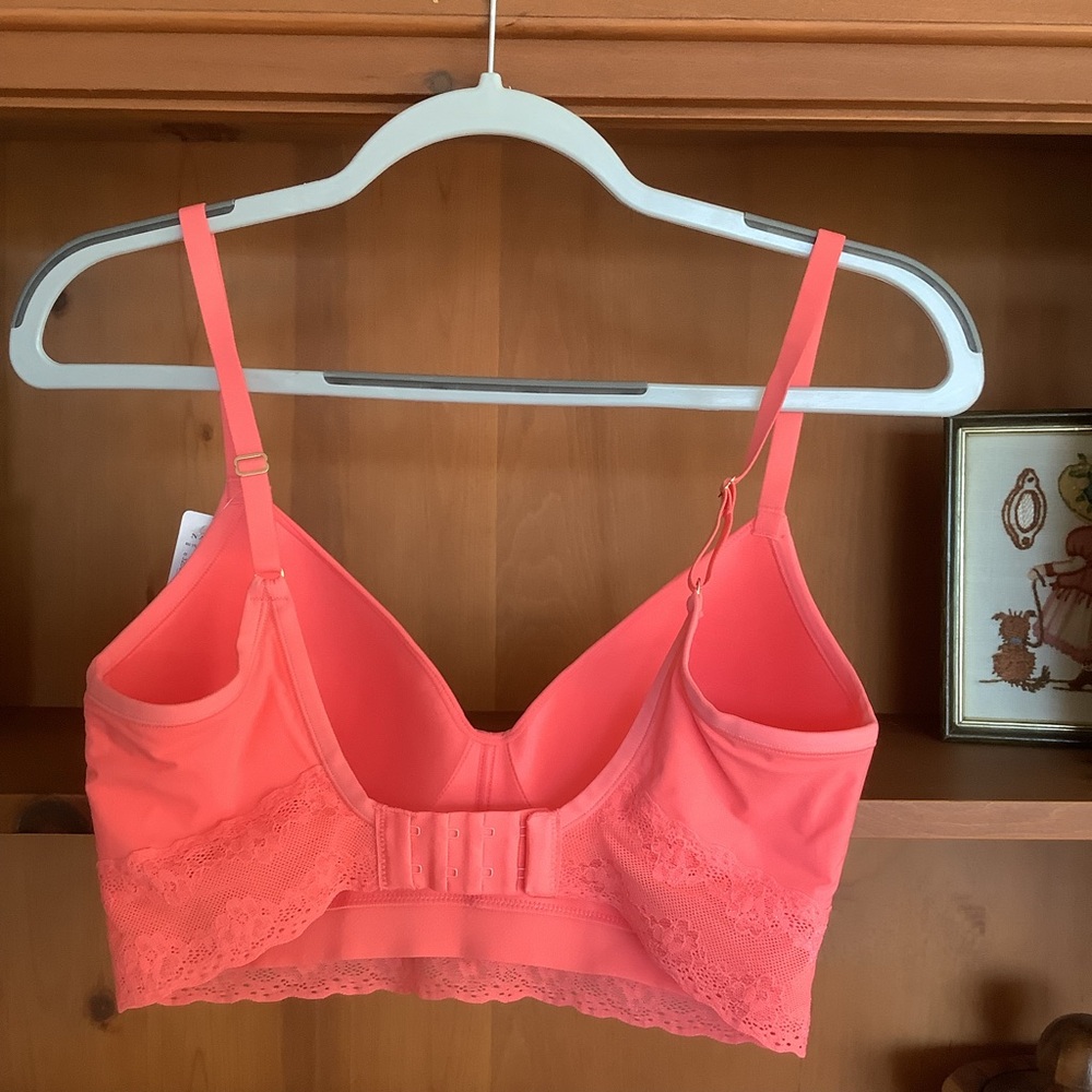 NWT Natori Bliss Perfection Contour Soft Cup Bra in Sunrise (Coral) Size 32DDD - Picture 6 of 12